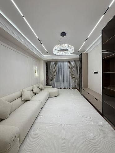 ts group: 2 комнаты, 77 м², Асанбай мкр Элитка, 8 этаж, Дизайнерский ремонт — 6