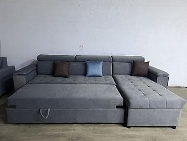 купить диван раскладной: Угловой диван, С ящиками — 5