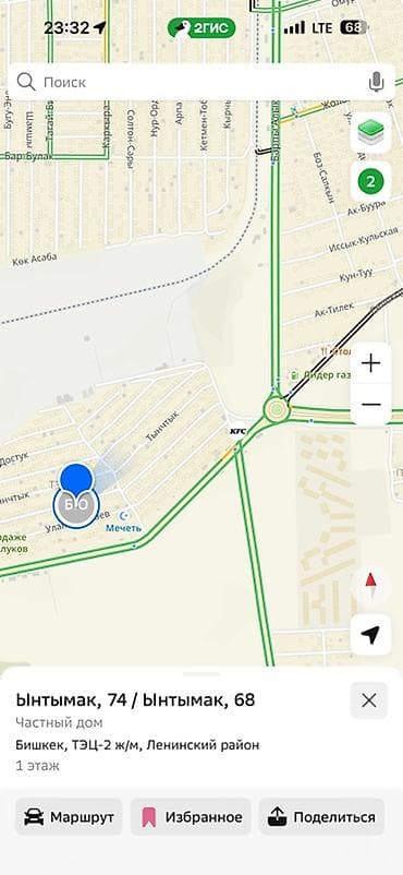 куплю дом район тэц: Продаётся частный дом с участком в г. Бишкек, ж/м ТЭЦ‑2, Ленинский — 1