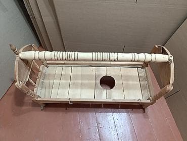 детская люлька колыбель: Люлька, Колыбель, Дерево, цвет - Белый — 8