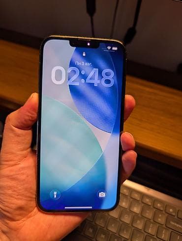 iphon 5: IPhone 13 Pro Max, Б/у, 128 ГБ, Графит, Коробка, 80 % — 7