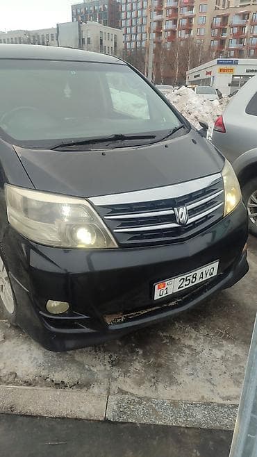 альфарт тойота: Toyota Alphard: 2003 г., 2.4 л, Автомат, Бензин, Минивэн — 1