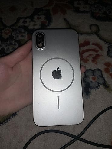 iphone xs nax: IPhone Xs, Б/у, 256 ГБ, Белый, Защитное стекло, Чехол, 100 % — 6