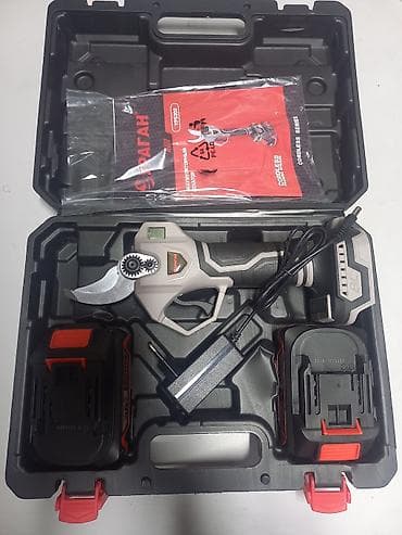 куста рез: Аккумуляторный электрический секатор Ураган YP5302 Назначение: - — 5