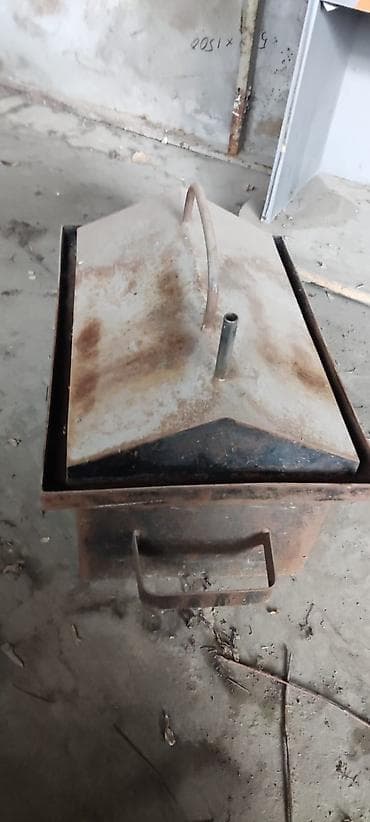 сколько стоит тандыр: Коптильня горячего копчения из толстой стали - Прямоугольная камера с — 2