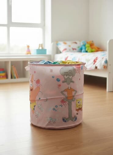 урна перельница: Корзина для вещей, цвет - Розовый — 1