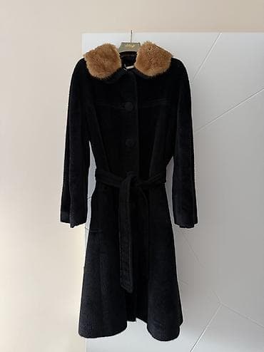 Киреге берилүүчү кийимдер: Шуба, Альпака, Узун модель, Италия, S, M — 8