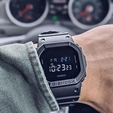 Классикалык сааттар: Спорттук сааттар саат, Casio (G-Shock), Таймер жана секунда өлчөгүч, Суу өткөрбөөчү, Унисекс — 5
