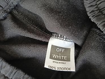 off white: Летний комплект Off-White: футболка + шорты - Состав: 100% хлопок — 2