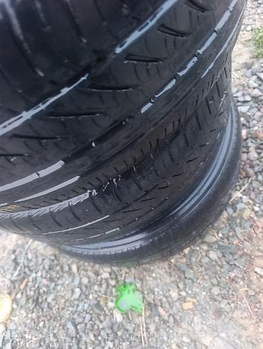 Транспорт: Шины 215 / 55 / R 17, Лето, Б/у, Комплект, Легковые, Bridgestone — 2