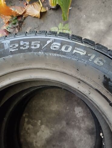 продажа шин в бишкеке цены: Шины 235 / 60 / R 16, Зима, Новый, Пара, Легковые, Италия — 3
