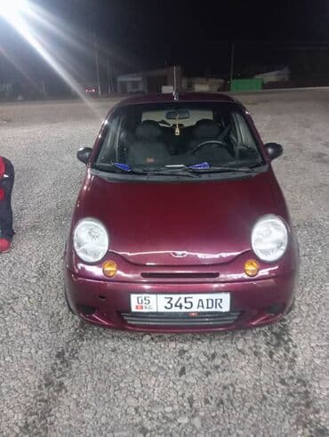 авто рынок в бишкеке: Daewoo Matiz: 2008 г., 0.8 л, Механика, Бензин, Хэтчбэк — 1