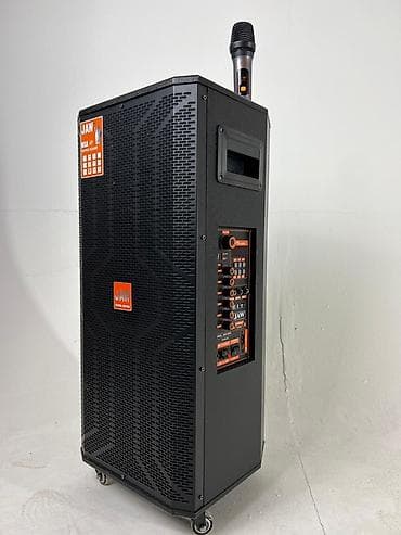 модуль усилитель: Портативная акустическая система JAW X8SH с беспроводным микрофоном - — 2