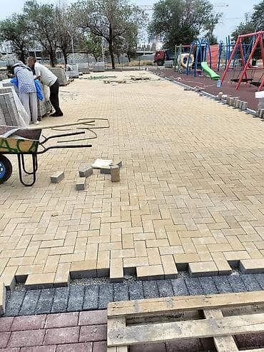 Коюу: Благоустройство и каменные работы «под ключ» - Укладка тротуарной — 2