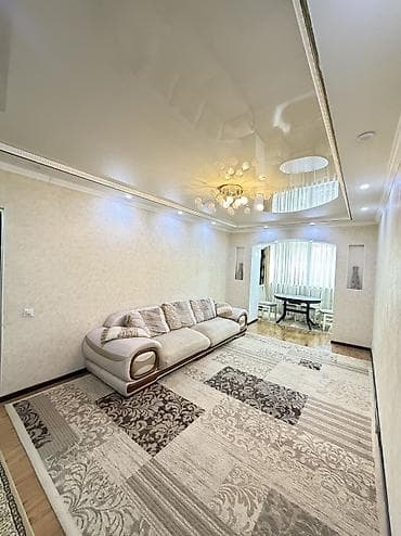 flat osh: 3 комнаты, 55 м², 104 серия, 1 этаж, Евроремонт — 1