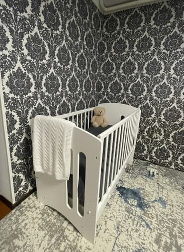 читательский дневник: Манеж-кровать, Б/у, С комодом, Дерево — 3