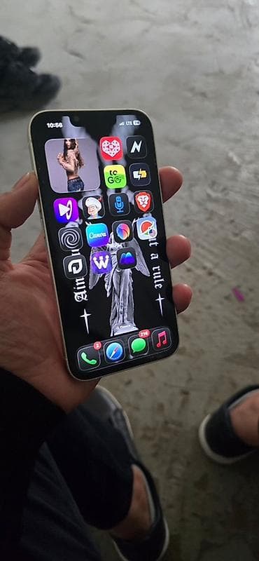 iphone13 телефон: IPhone 13, Б/у, 128 ГБ, Старлайт, 86 % — 4