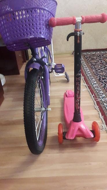 bid e2: Детский комплект для активных прогулок: 1) Велосипед для девочки — 3