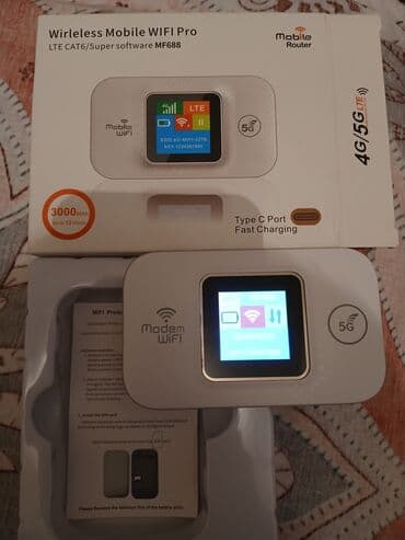 пассивное сетевое оборудование atcom: Мобильный роутер.универсал, практически новый.подходит любая симка — 2