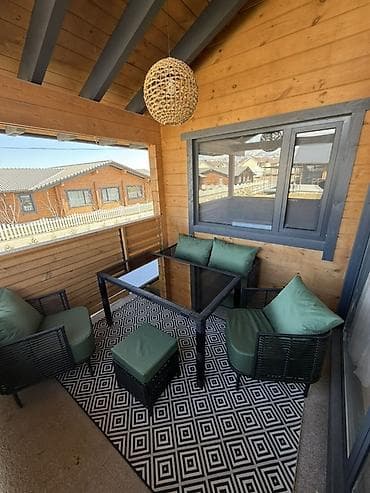 номера на иссыкуле: Коттедж, Карагай 1/11 Бостери, Детская площадка, Парковка, стоянка, Охраняемая территория — 6