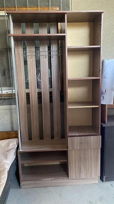 Гарнитуры для прихожей: Гарнитур для прихожей, Вешалка, ДСП, цвет - Коричневый — 1