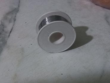 Припой в катушке 14 крамм, почти не использовался - Тип: проволочный at lalafo.kg Припой в катушке 14 крамм, почти не использовался - Тип: проволочный