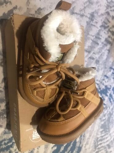 скандия обувь детская зимняя: Детские зимние ботинки-дутики, размер 21. - Цвет: тёплый — 2
