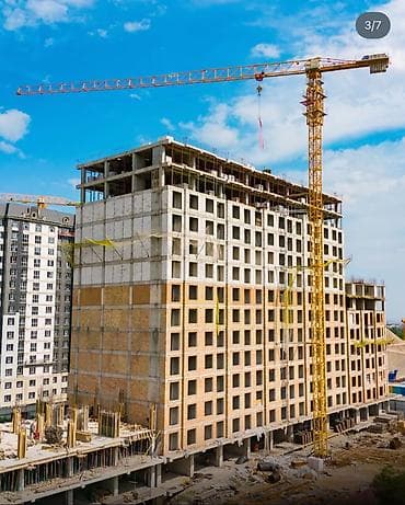 жк амир сити: 2 комнаты, 61 м², Ала-Арча ТРЦ Элитка, 10 этаж, ПСО (под самоотделку) — 5