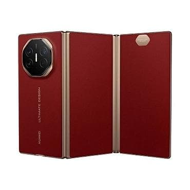 телефоны складные: Huawei Mate X, Новый, 1 ТБ, цвет - Красный, 2 SIM — 4
