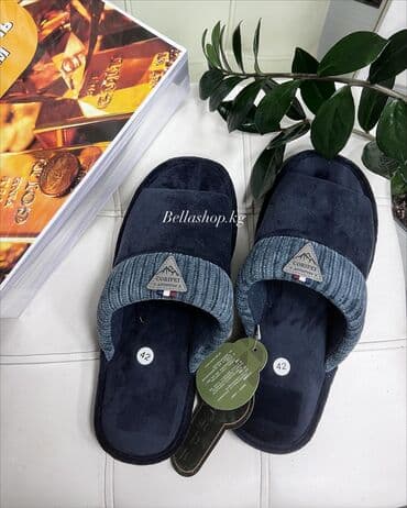 Домашние тапочки: Домашние тапочки, 45, Новый, Самовывоз, Платная доставка — 6