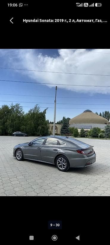 sonata 2004: Hyundai Sonata: 2019 г., 2 л, Автомат, Газ, Седан — 2