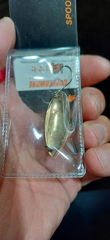 умный меч: Блесна-колебалка COPPERWARE Spoon Bait для Чебака и Форели - Тип — 10