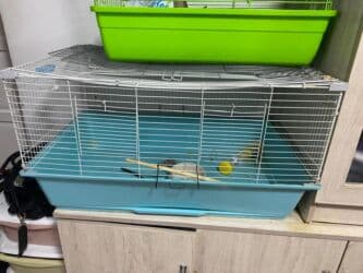 Клетка для грызунов/кролика - Просторная прямоугольная клетка с