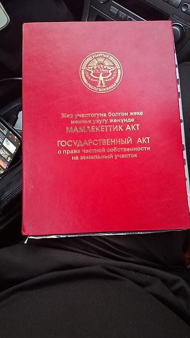 Кыймылсыз мүлк: 4200 соток, Курулуш, Сатып алуу-сатуу келишими — 3