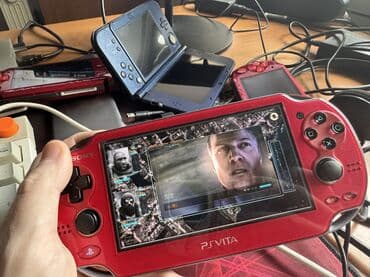 ps vita купить новую: PlayStation vita fat 1000, красная, оригинальный кузов, не — 6