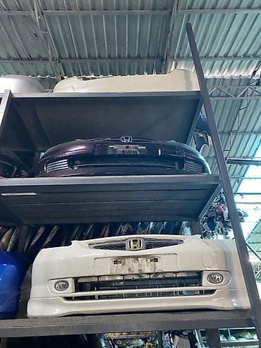 радиато: Бампер Honda, Б/у, Оригинал — 2