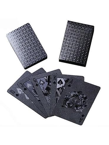 один штук: Редкие игральные карты — стильная колода в темной гамме для покера — 1