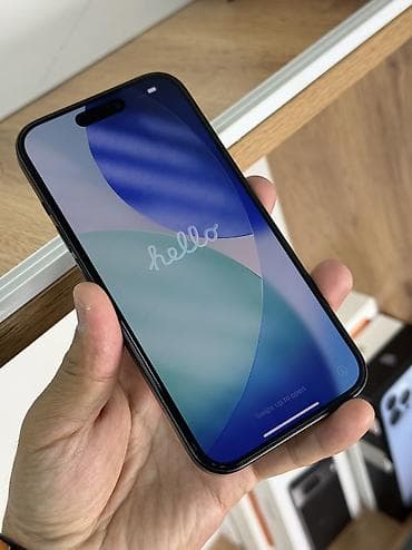 mi store: IPhone 15, Б/у, 256 ГБ, Черный, Защитное стекло, Чехол, 90 % — 5