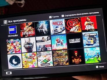 pes 4: Портативный консоль Nintendo Switch OLED 64гб+256гб сд карта. Прошитый — 3