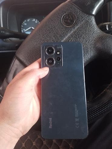 антенна с усилителем: Redmi, Redmi Note 12, Б/у, 256 ГБ, цвет - Серый — 1
