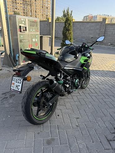 пл: Спортбайк Kawasaki, 400 куб. см, Бензин, Взрослый, Б/у — 3