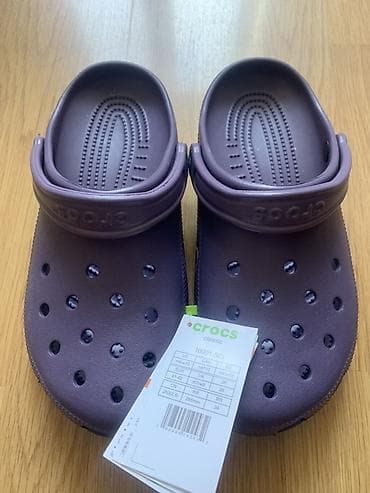 Сабо, 40, Crocs, Новый, цвет - Фиолетовый, Самовывоз