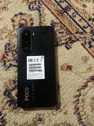 Poco M7, Б/у, 256 ГБ, цвет - Черный, 1 SIM