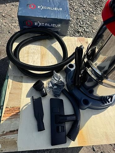 Инструменты: Промышленный пылесос Excalibur EX-40L - Объем бака: 40 л (нержавеющая — 5