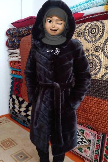 с связи с переездом: Шуба, По колено, Трансформер, 2XL, 3XL — 1