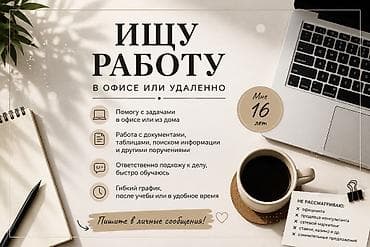 Помощник. Без опыта