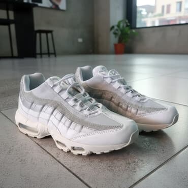 купить женскую обувь больших размеров: Кроссовки, 43, Nike, Новый, цвет - Белый, Самовывоз, Платная доставка — 1