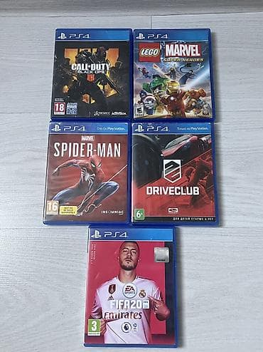 Продаю игры дешево срочно • Driveclub - 800 • Marvel Spider-Man -