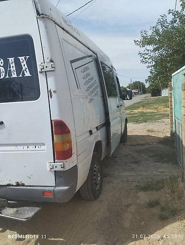 тросс буксировочный: Mercedes-Benz Спринтер: 2002 г., 2.9 л, Ручные, Дизель, Фургон — 8