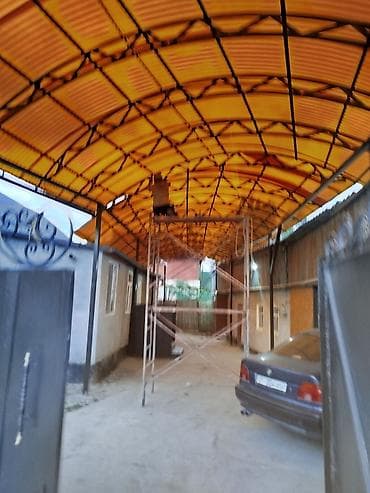 арча диктант: Навес, Арочный, Металл, Поликарбонат, Установка — 3